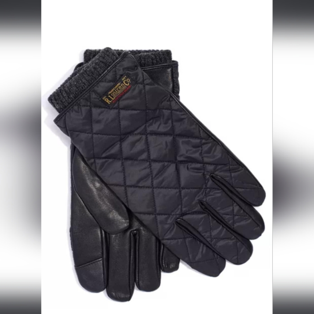 Polo Ralph Lauren quilted touch screen field gloves